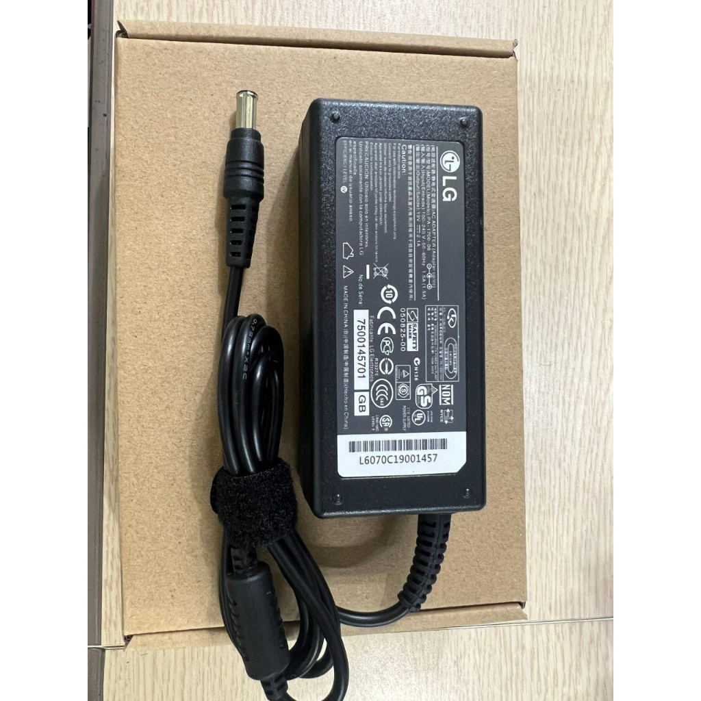 Adapter nguồn màn hình LG 19V 1.3A / 2.1A chính hãng, Nguồn LG xịn