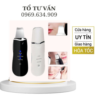 Máy sủi da cà da làm sạch sâu da mặt ultrasonic