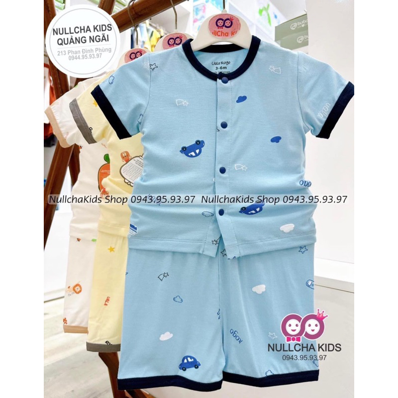 Bộ Cộc Tay Petit Uala Rogo Cao Cấp Cho Bé 3m-12m