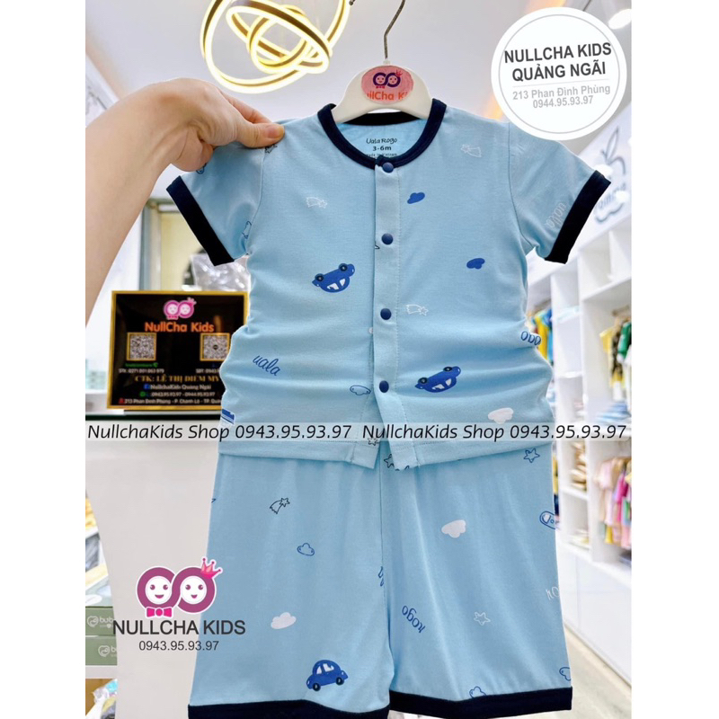 Bộ Cộc Tay Petit Uala Rogo Cao Cấp Cho Bé 3m-12m