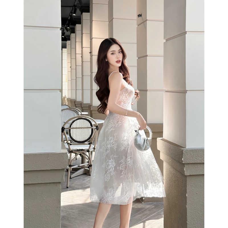 Đầm 2s ren công chúa