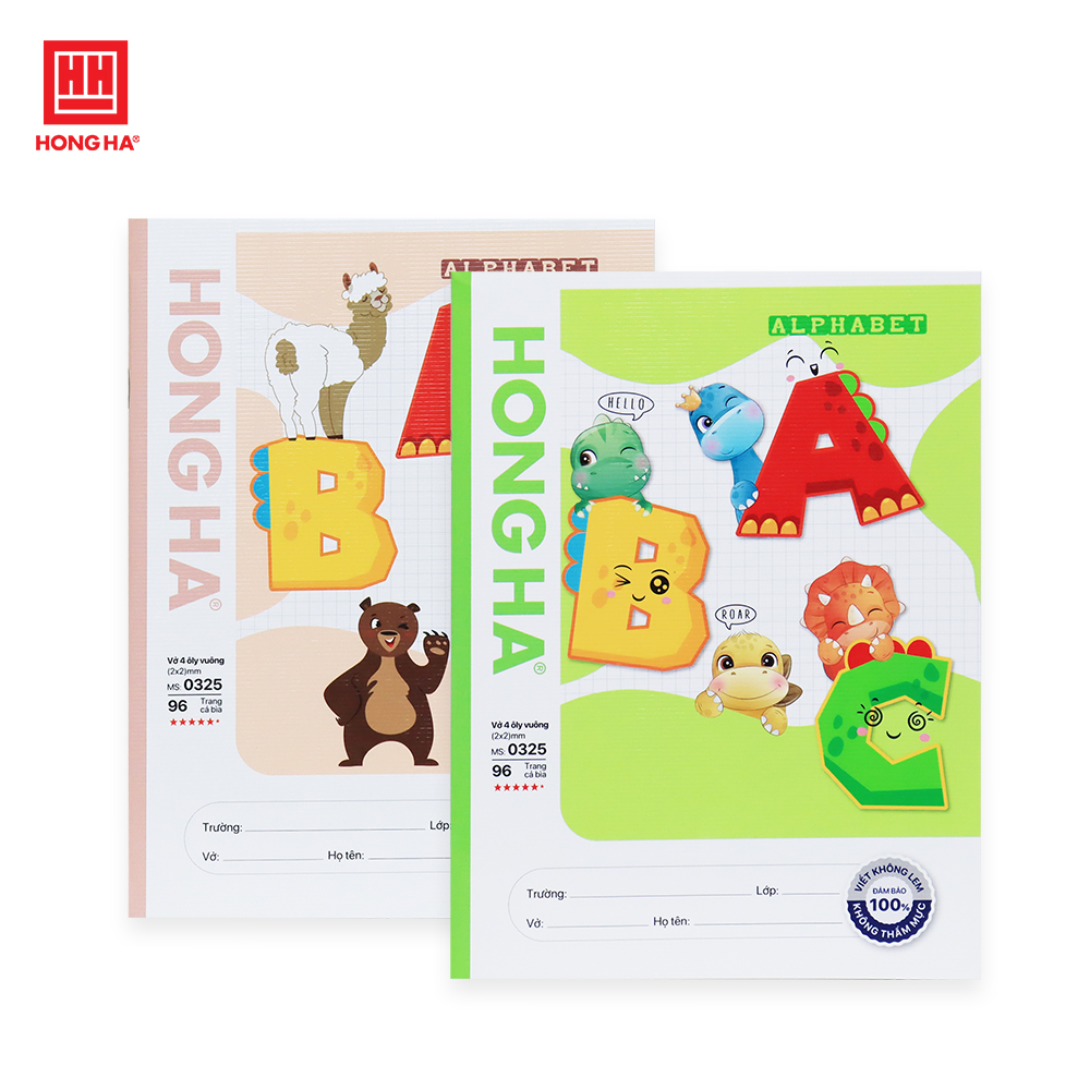 Tập vở Class ABC 4 ô ly Hồng Hà 96 trang - 0325