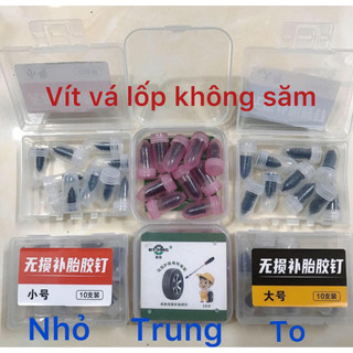 5 Hộp 50 vít vá lốp không săm ( cao su non) - Vít cao su vá xe ô tô, xe máy, xe tay ga tiện lợi