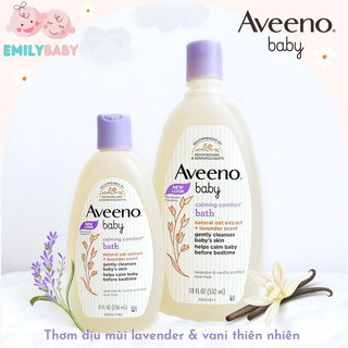 Sữa tắm/ Lotion Aveeno Baby Calming Comfort