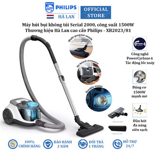 Máy hút bụi không túi philips xb2023/81 serial 2000 công suất 1500w