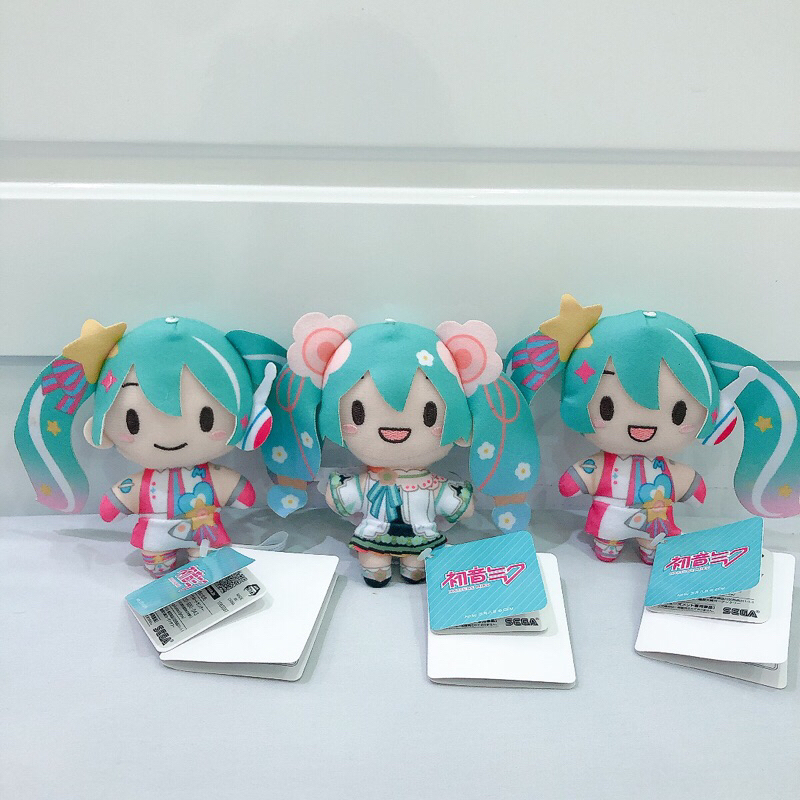 Móc khoá miku nhồi bông  hàng chính hãng SEGA NHẬT