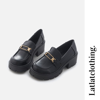 [ SẴN FULLSIZE ] Giày Oxford đế răng cưa đế cao 5cm dễ mang không kén dáng dành cho nữ - Giày oxford đế cao 5cm si