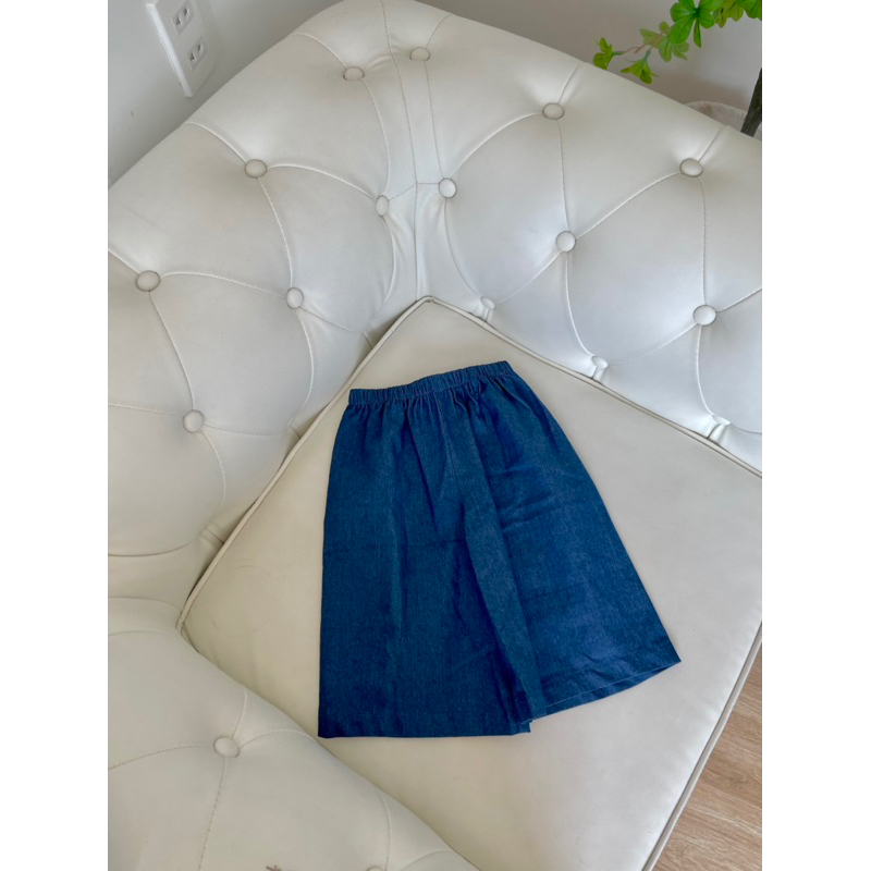 Áo váy + quần denim vin em bé Nanci room