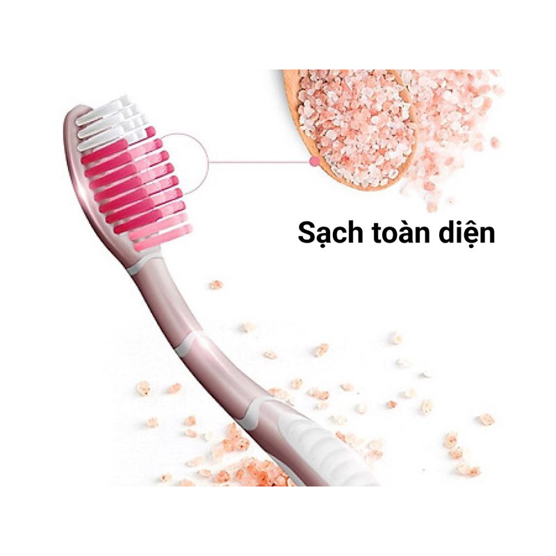 Combo 2 Bàn chải đánh răng P/S Muối tự nhiên sạch khuẩn, trắng răng