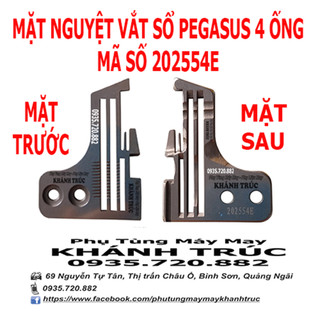 202554E Mặt nguyệt máy Vắt sổ PEGASUS 4 ống máy may công nghiệp