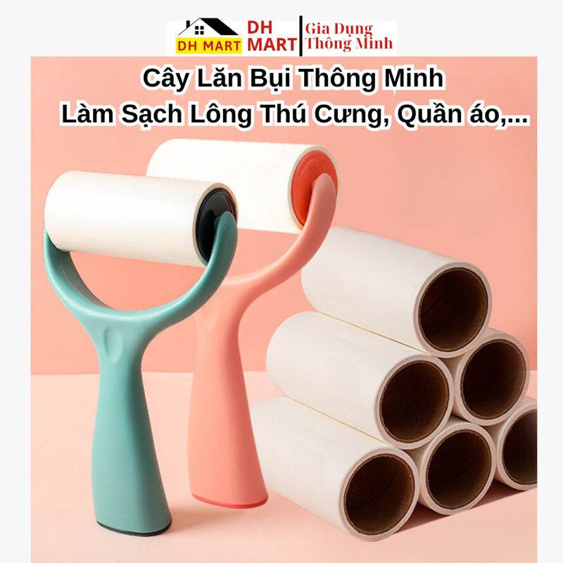 Cây Lăn Bụi Thông Minh Làm Sạch Lông Thú Cưng, Quần Áo, Sàn Nhà, Ga Giường, Sofa, Xe Ô tô Tiện ích Siêu Dính