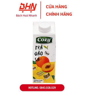 Trà đào sả cozy 225ml