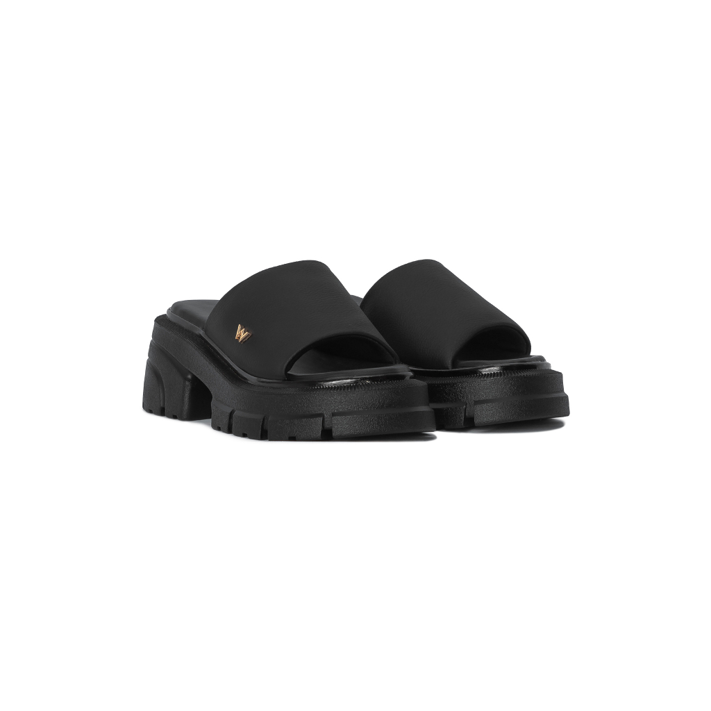 Dép Sandal Nữ THEWOLF QUEEN MULE SANDAL - BLACK