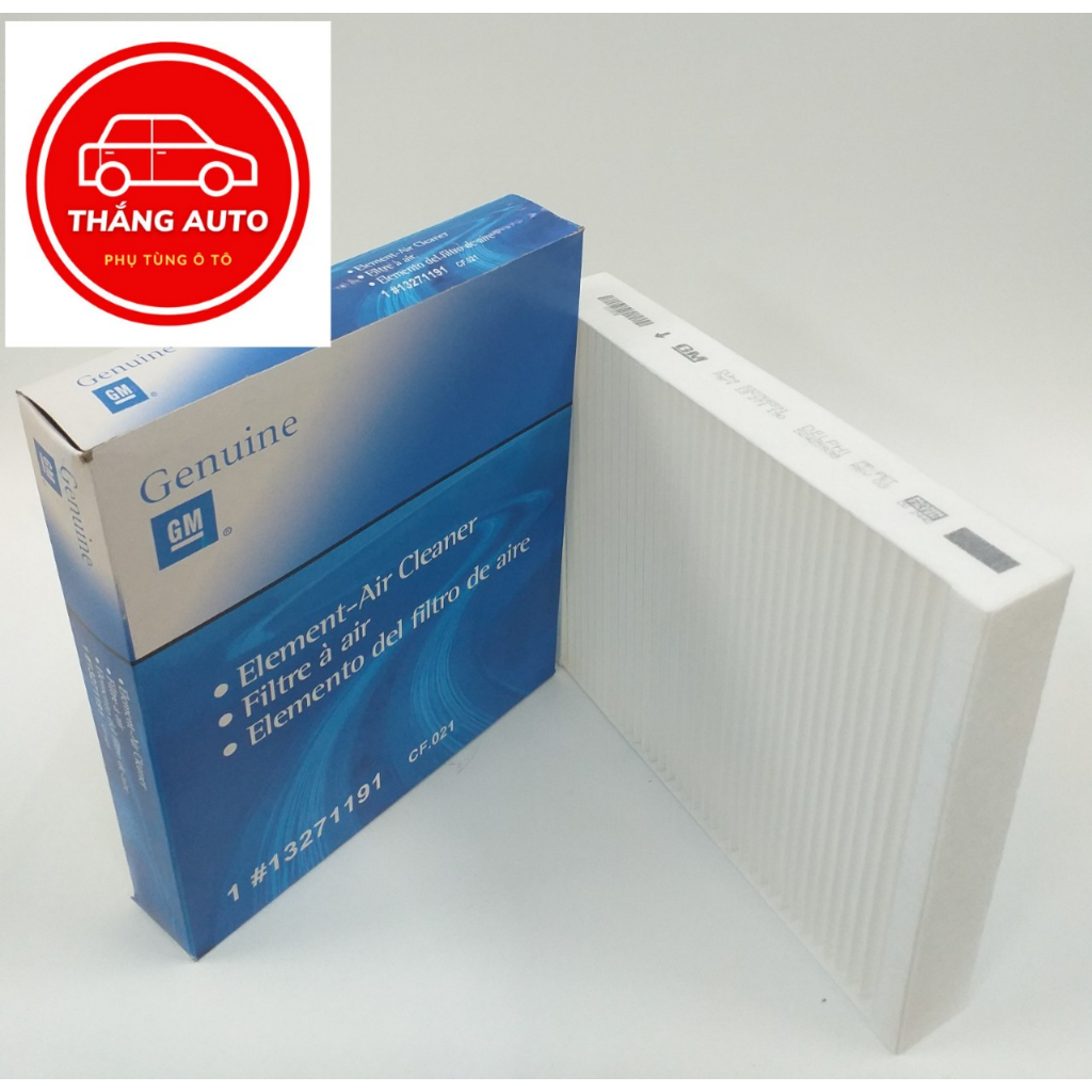 Lọc gió điều hòa, lọc gió máy lạnh lacetti , cruze , fadil , spark , matiz 5 (mã 13271191 / 13503677 / 13271190