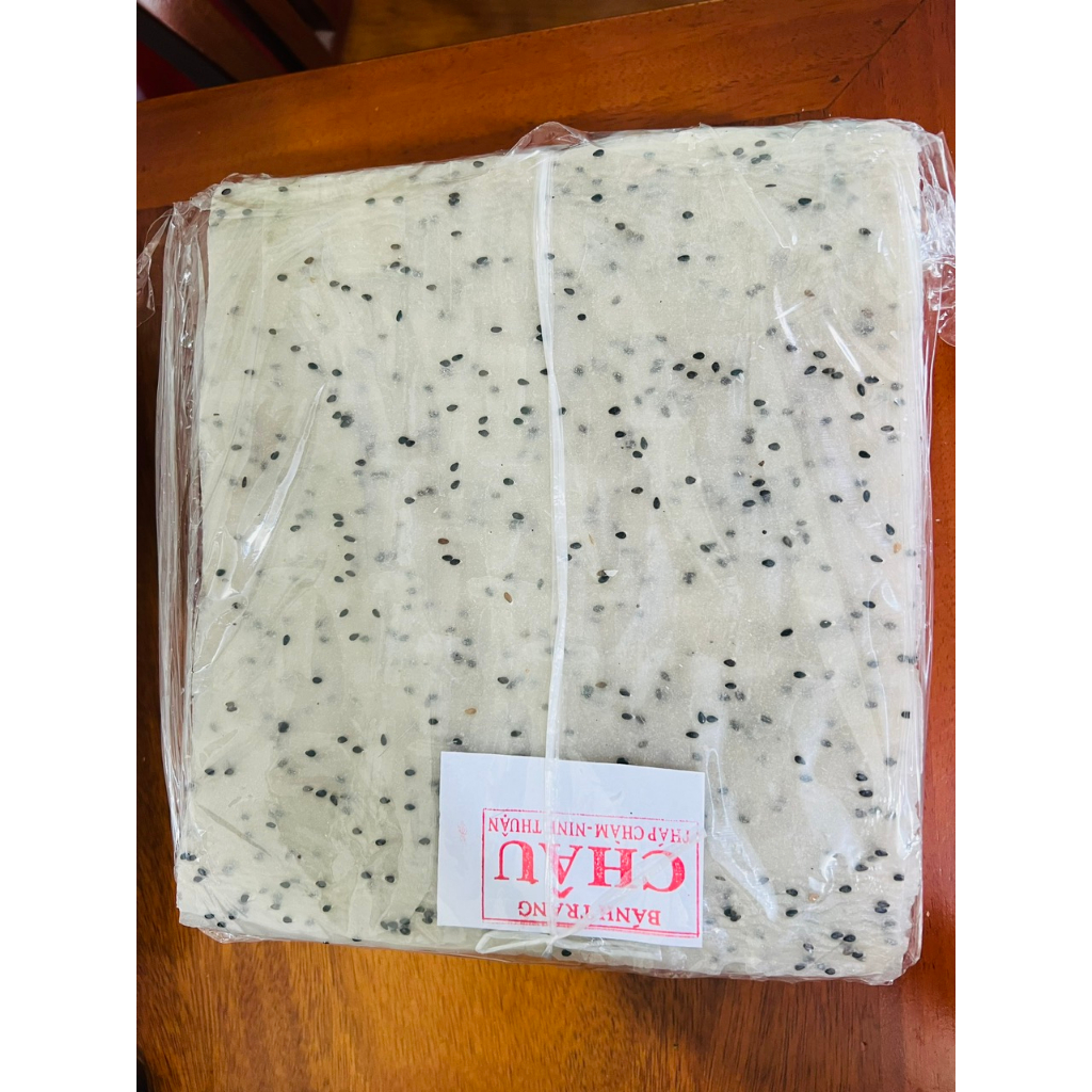 100 cái Bánh tráng mè đen Phan rang [hơn 2kg]