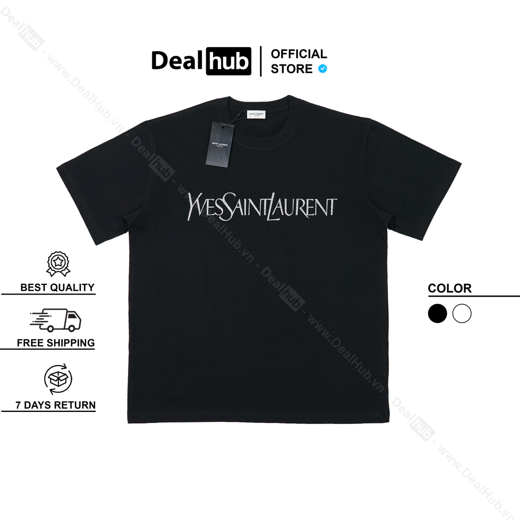 Áo thun S.aint L.aurent Twinkle Logo T-shirt SLP005-006