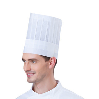 Nón, Mũ Đầu Bếp Bằng Giấy (Dùng Cho Nhà Hàng, Khách Sạn)