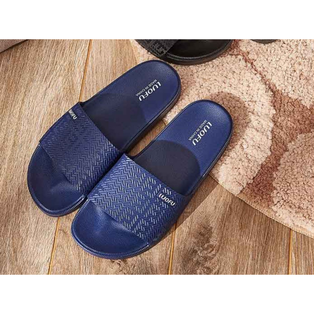 Dép lê nam quai ngang chính hãng LUOFU - Thời trang và thoải mái, đế mềm chống trượt, đa dạng màu sắc tinh tế
