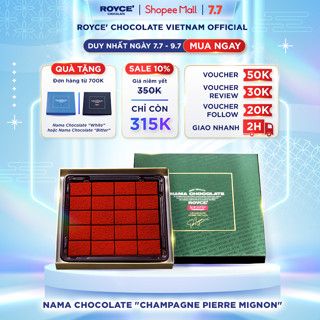 Royce' Chocolate tươi Nama “Champagne Pierre Mignon” - Royce' Nama Chocolate “Champagne Pierre Mignon”