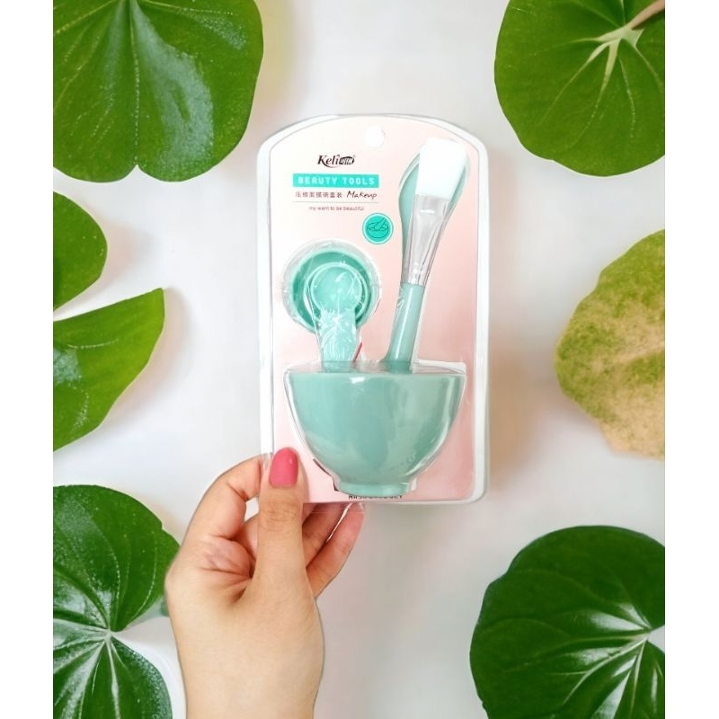 Bộ Chén Cọ Đắp Mặt Nạ (6 Trong 1)