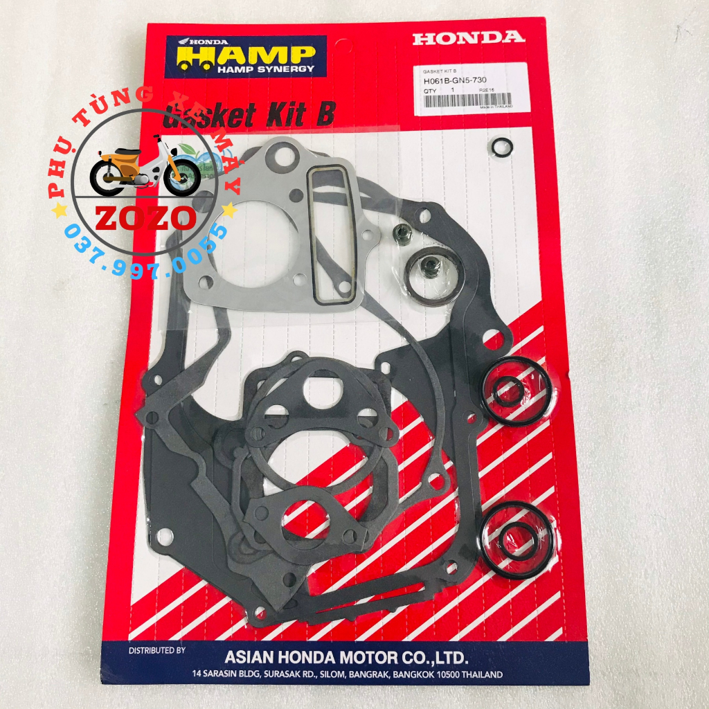 Full bộ ron đầu, ron máy Dream Thái  nhập khẩu Thái Lan - H061B-GN5-730