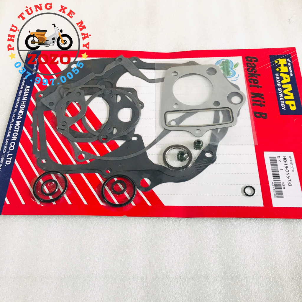 Full bộ ron đầu, ron máy Dream Thái  nhập khẩu Thái Lan - H061B-GN5-730