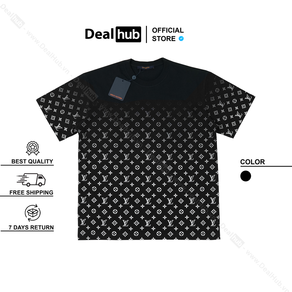 Áo Thun L.ouis V.uitton Gradient Monogram L.V001