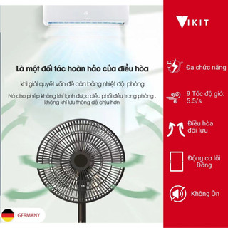 QUẠT CÂY ĐỨNG CAO CẤP VIKIT CH02