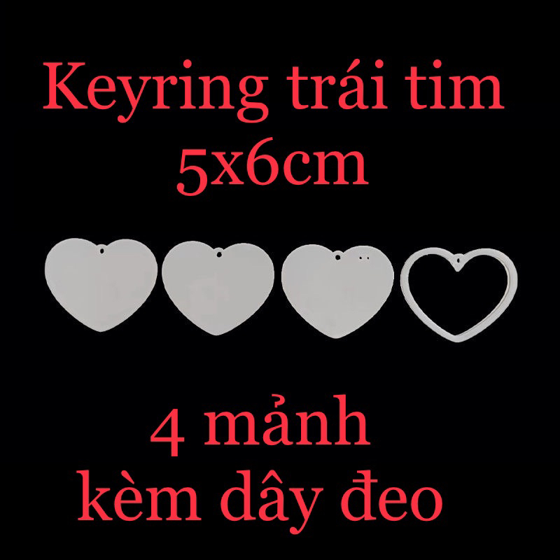 Sẵn khung tranh cát chảy keyring 5x5cm vuông, trái tim, tròn kèm dây đeo siêu cute lót ly cát chảy mini