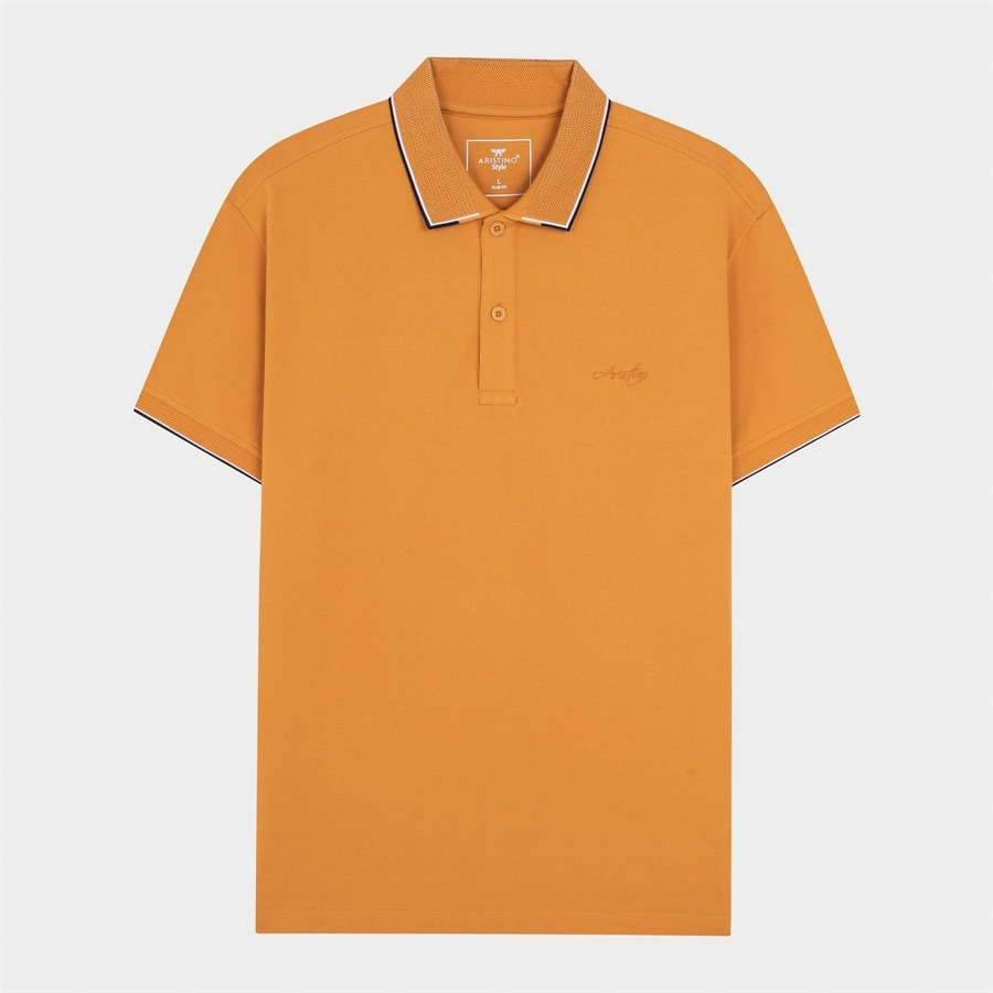 Áo polo ngắn tay ARISTINO 4 màu trẻ trung lịch sử, chất cotton organic mềm mát, thoáng khí - APS037S3