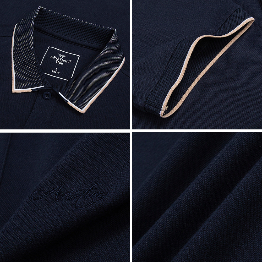 [MỚI] Áo polo ngắn tay ARISTINO 4 màu trẻ trung lịch sử, chất cotton organic mềm mát, thoáng khí - APS037S3