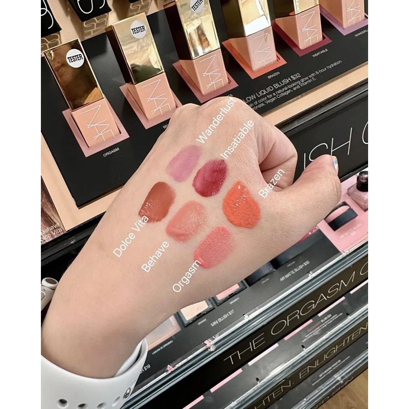 Má Kem Nars Afterglow Liquid Blush