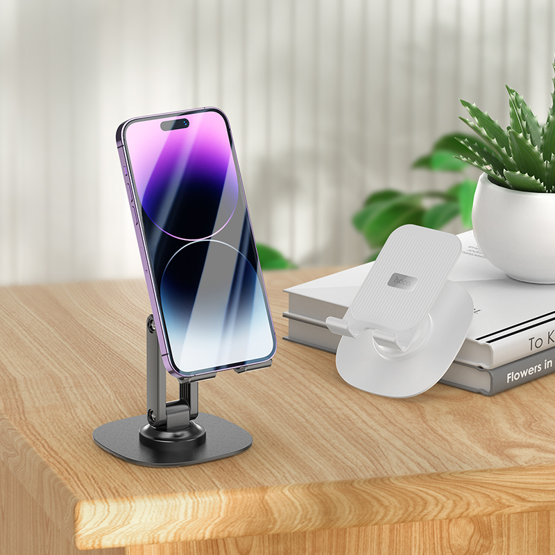 Giá đỡ điện thoại xoay 360 độ chính hãng HOCO có thể gấp gọn dùng cho iphone samsung xiaomi