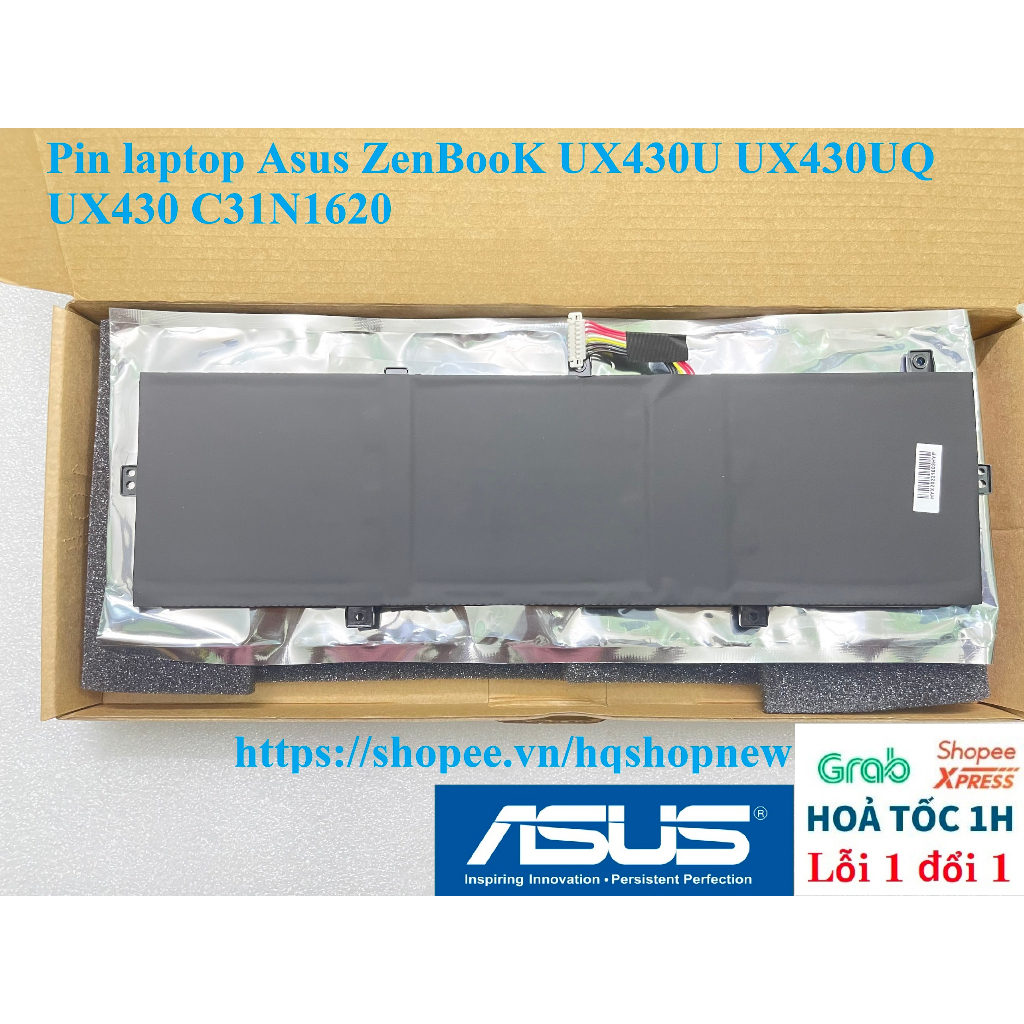⚡️ Pin laptop Asus ZenBooK UX430U UX430UQ UX430 C31N1620