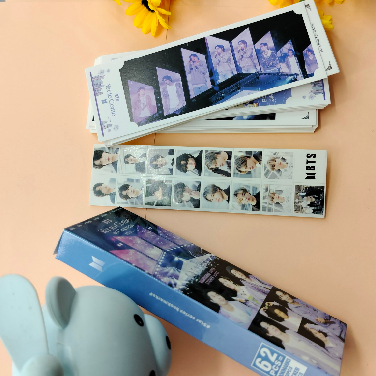 BTS Yet to Come in Cinemas -  BlackPink Born Bink - Bookmark & Stickers