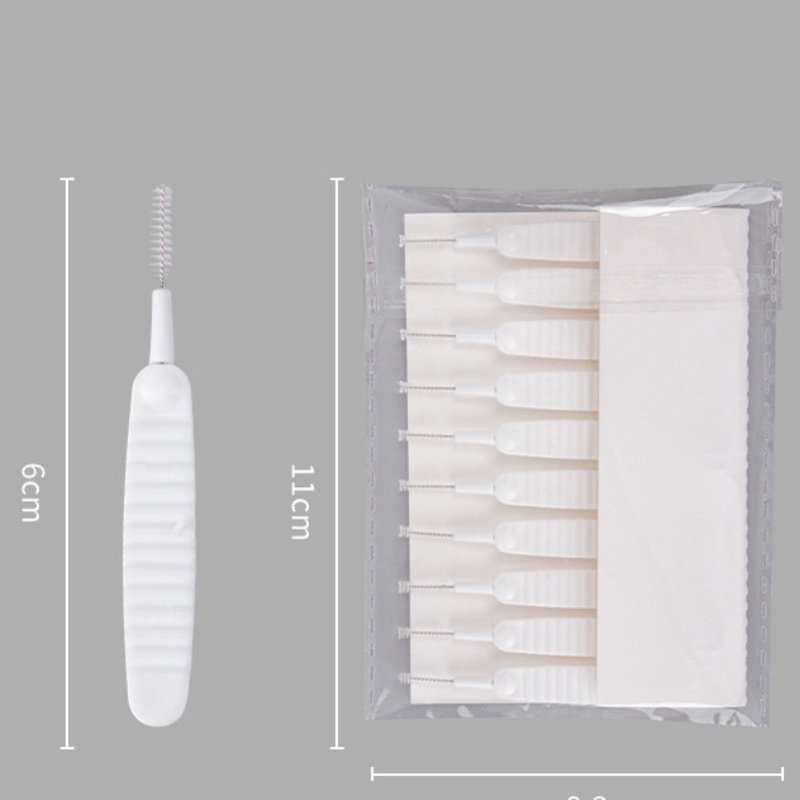 Combo 10 Cọ Bàn Chải Mini Chuyên Vệ Sinh Tai Nghe, Vòi Hoa Sen, Các Khe Hẹp Trên Điện Thoại, Vòi Nước