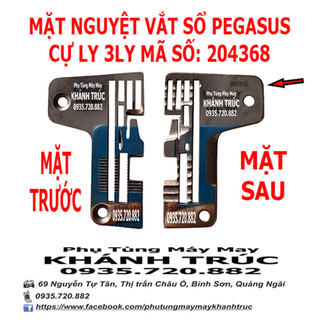 204368 Mặt nguyệt máy Vắt sổ PEGASUS 3ly máy may công nghiệp
