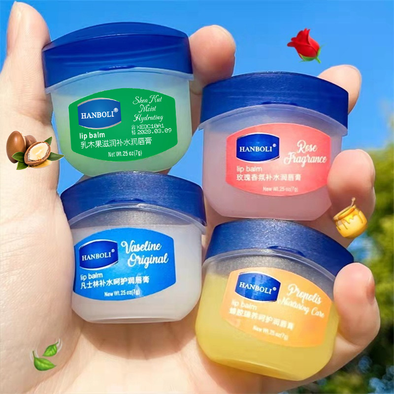 Ranliy✨Dưỡng môi VASELINE 7g dạng hũ LOẠI RẺ cho KHÁCH SỈ đủ vị