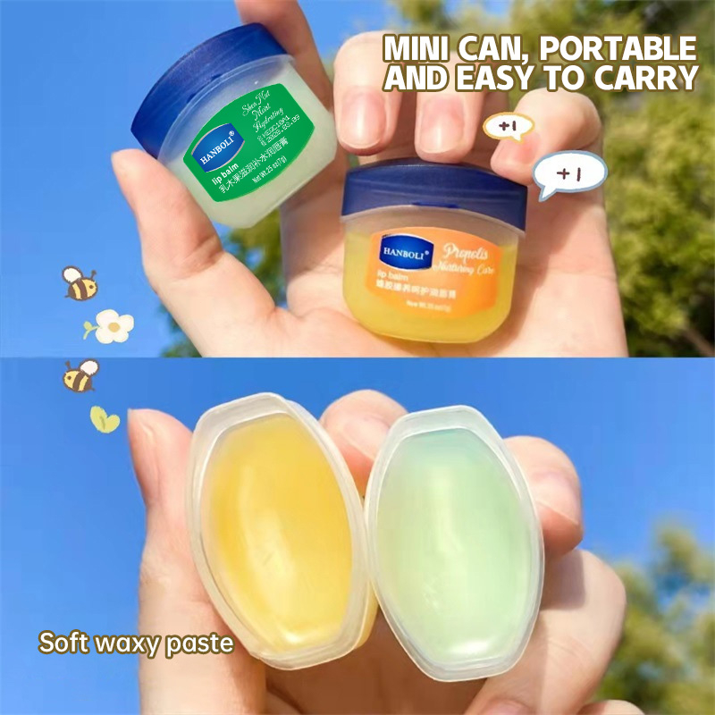 Ranliy✨Dưỡng môi VASELINE 7g dạng hũ LOẠI RẺ cho KHÁCH SỈ đủ vị