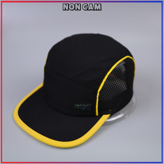 Mũ nón cam mẫu viền vàng phối lưới 3d thoáng mát