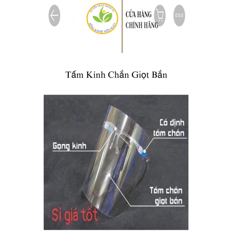 [THANH LÝ LỖ 99%-DỌN KHO] KÍNH CHỐNG GIỌT BẮN