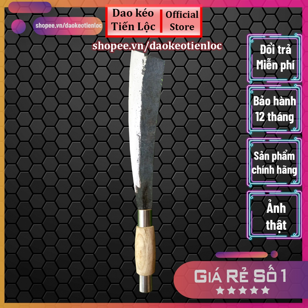 Dao chặt dừa chuyên dụng dao phát cây chặt củi thép nhíp loại 1