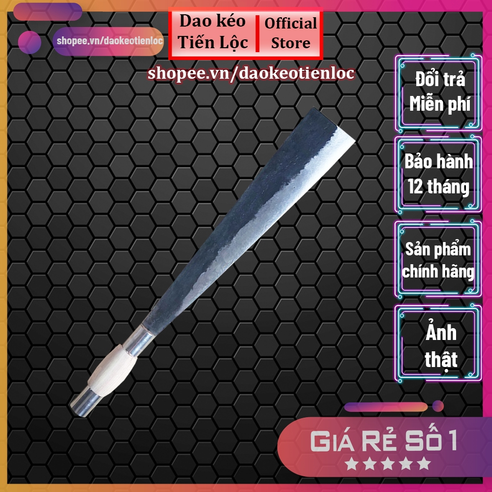 Dao chặt cây phát cây chuyên dụng dài 48cm rèn thủ công