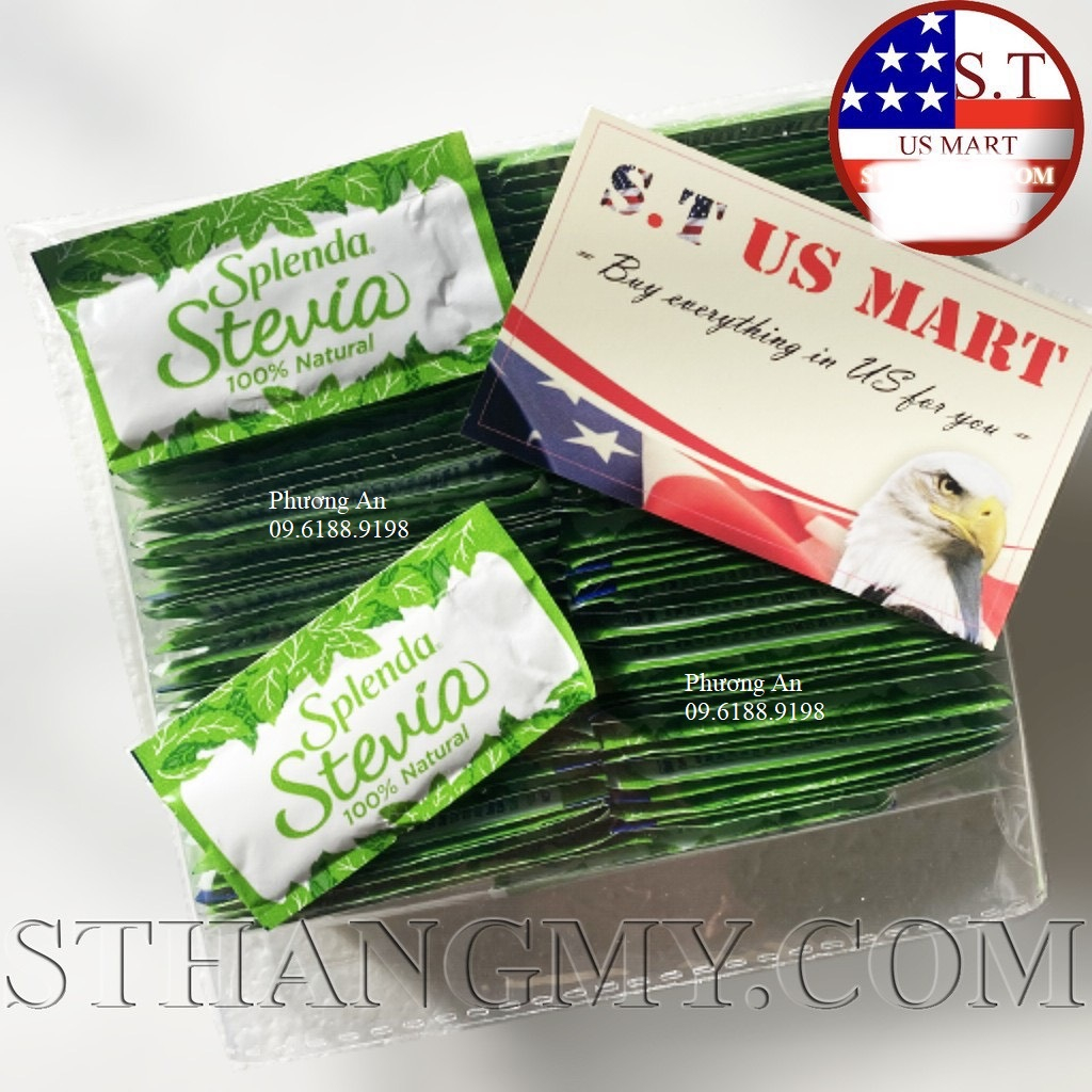 50 Gói Đường cỏ ngọt hữu cơ Stevia  stevia organic