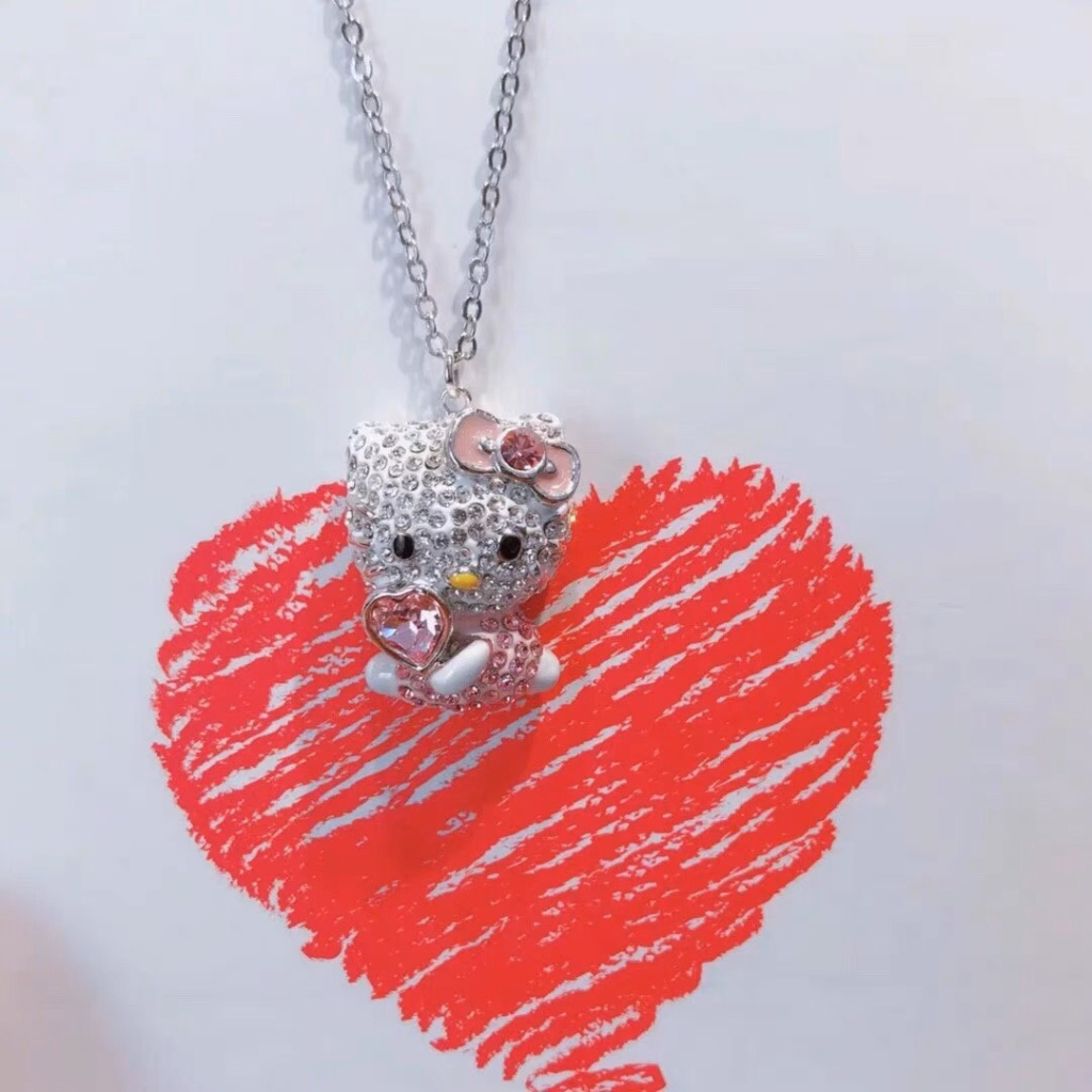 Dây Chuyền Mèo , Vòng Cổ Nữ Hello Kitty Silver Chính Hãng ANIME