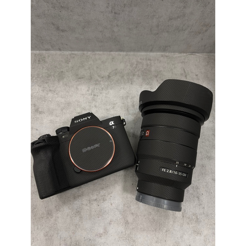 Skin 3M vân tổ ong cho máy sony a7III,A7IV ,A7C ..CT Skin Camera