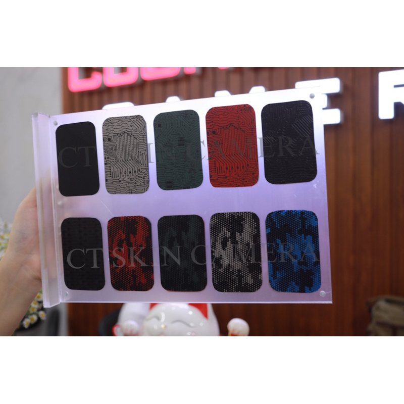 Skin 3M vân tổ ong cho máy sony a7III,A7IV ,A7C ..CT Skin Camera