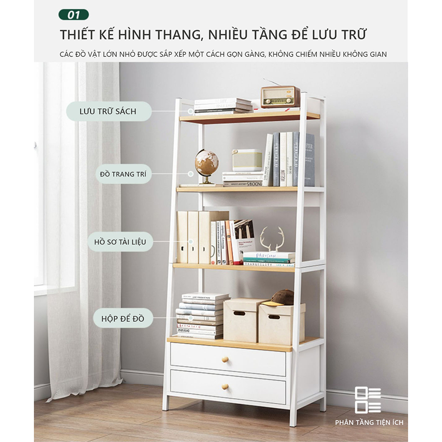 Kệ đa năng decor phòng phong cách kiểu Hàn thương hiệu Sohja - SM76