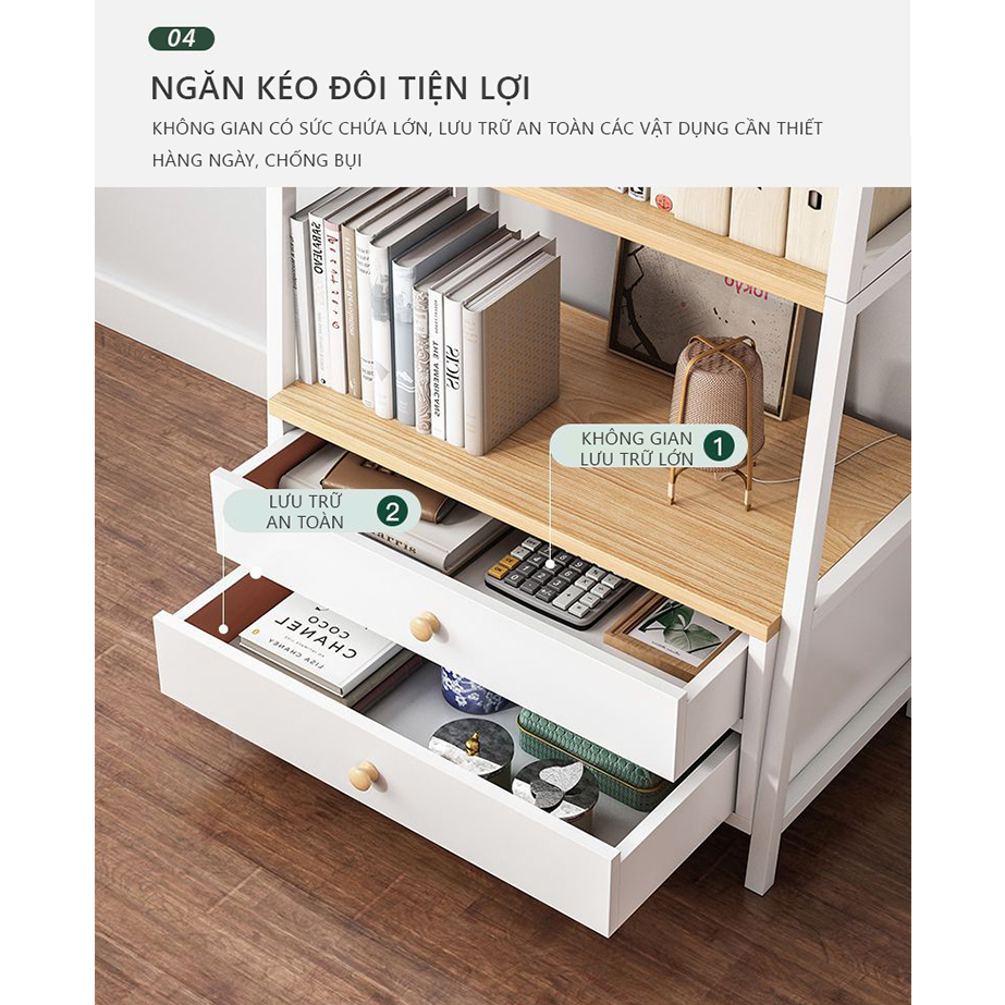 Kệ đa năng decor phòng phong cách kiểu Hàn thương hiệu Sohja - SM76