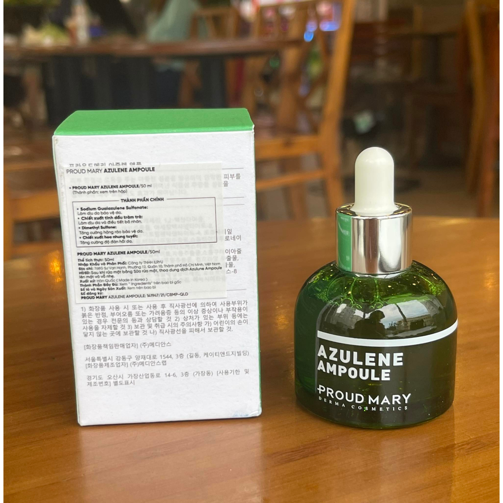 Inh Chất Phục Hồi Da PROUD MARY AZULENE AMPOULE 50ml